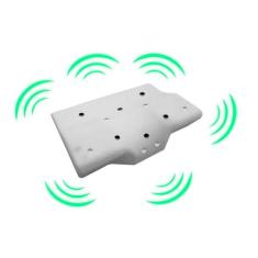 Travesseiro Magnético e Infravermelho Longo Cervical Ortopédico Ergonô