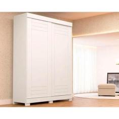 Guarda Roupa 2 Portas Ayla e 2 Gavetas Branco - ACP - ACP Móveis