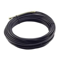 Passa Fio com Alma de Aço 20 Metros Preto Force Line