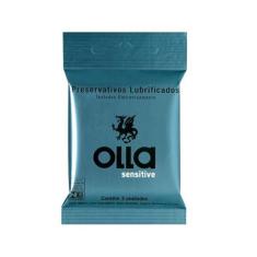 Preservativo Olla Sensitive Com 3 Unidades