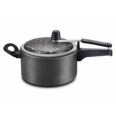 Panela de Pressão Panelux Classic 3L - Alumínio Preto - Penelux, 3L, P