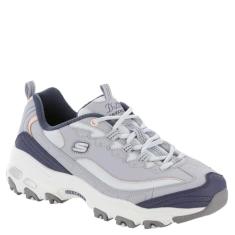 Skechers Tênis esportivo feminino D'Lites-Popular Vote, Lbmt = azul claro/multi, 36