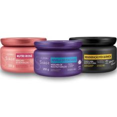 Cronograma Capilar Eudora Siàge para Cabelos Cacheados