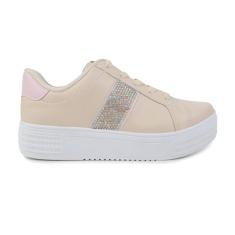 Tenis Infantil Feminino Pink Cats Torvy Bege - V414-Feminino
