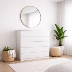 Cômoda 5 Gavetas 86cm Florença - Tcil Móveis