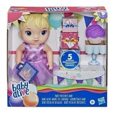 Boneca Baby Alive - Bebê Festa De Presentes - Hasbro
