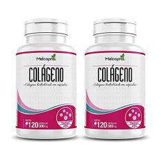 Colageno Hidrolisado 100% Puro 300mg 2x120 Cápsulas Melcoprol