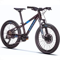 Bicicleta Mtb Infantil Sense Grom Evo Aro 20 Shimano 8 Vel., Marrom