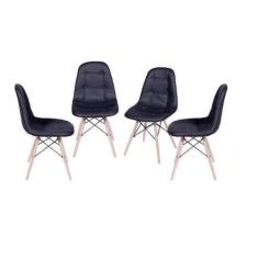 Kit 4 Cadeiras Eames Eifeel Botone - OR Design