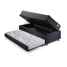 Bicama Box Baú Solteirão Com Colchão Adapto Molas Ensacadas Ecoflex Su