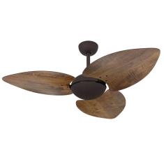 Ventilador De Teto Volare Marrom Office Dunamis Imbuia 220V