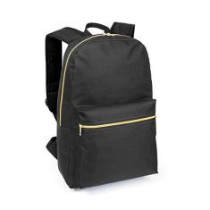 Mochila LS MO3129 com bolso frontal, ziperes dourados