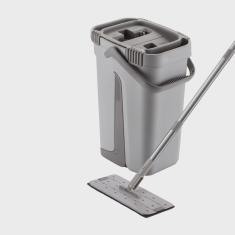 Mop Flat Lava e Seca com Refil Extra de Microfibra