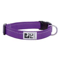 RC Pet Products Coleira ajustável para cães da coleção primária de 1,9 cm, pequena, roxa