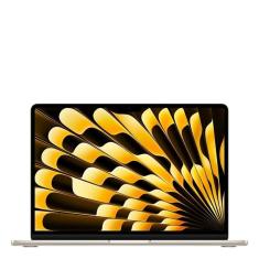 Apple Macbook Air 15", M4,  com CPU de 10 núcleos, GPU de 10 núcleos, 24GB RAM, 512GB SSD - Estelar