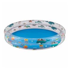 Mor - Piscina Inflável Redonda 180 Litros Estampada