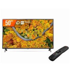 Smart TV LED 50&quot; Ultra HD 4K LG 50UP751C ThinQ AI 2 HDMI USB Bluetooth Controle Smart Magic