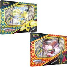 2 Box Pokémon Realeza Absoluta Regieleki V e Regidrago V Copag cards cartas em português
