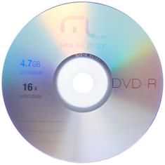 Midia Dvd-R 4.7Gb Multilaser 16X Com 50 Shrink Dv060/ - DV061