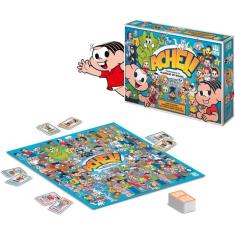 Achei! Turma Da Mônica jogo De Tabuleiro Educativo Infantil Com 100 Figuras
