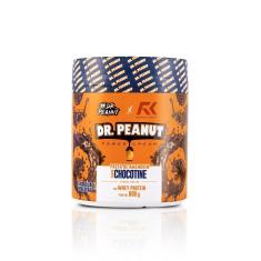 Pasta de Amendoim Dr. Peanut Sabor Chocotine com Whey Protein 600g