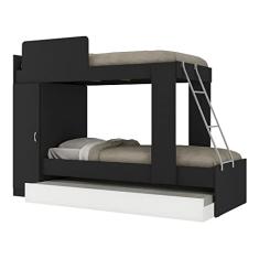 Treliche 1 Porta Havana Multimóveis Preto/branco