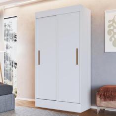 Guarda Roupa Solteiro 2 Portas de Correr 2 Gavetas Lyon Doripel