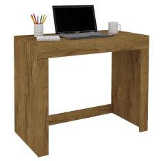 Escrivaninha Multiuso P/notebook 1 Gaveta Cléo Permobili Mel Branco/amarelo