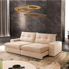 Sofá Athenas Linho 02 Módulos 80 Cm B25cm Meu Sofá Online A294 Linho Creme