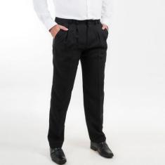 Calça Moda Homem Social Oxford Masculino Adulto