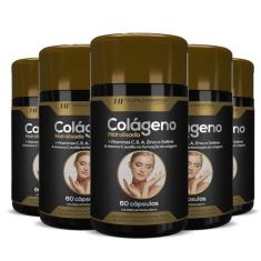 5x COLAGENO HIDROLISADO + VITAMINAS 60CAPS HF SUPLEMENTS - HF SUPLEMEN
