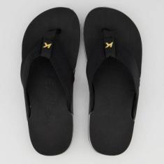Chinelo Kenner NK6 Pro Preto e Branco, 40