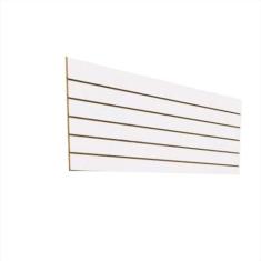 Painel canaletado 18mm branco altura 60 cm comp 120 cm
