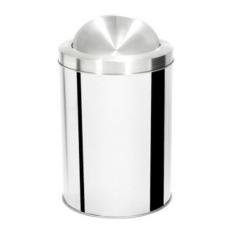 Lixeira Basculante 35 Litros Aço Inox