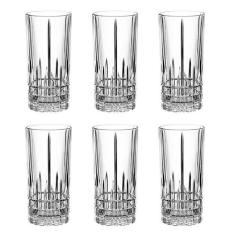 Jogo De 6 Copos Casambiente Em Vidro 370Ml