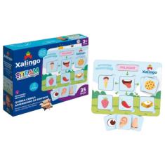 Brinquedo Pedagógico Steam Quebra Cabeça Aprendendo Sentidos