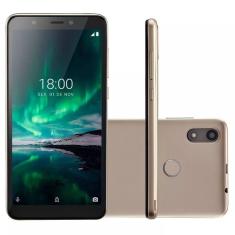 Smartphone Multilaser P9119 F Pro 16GB Dual ChipTela 5.5" Câmera 5MP + Selfie 5MP  - Dourado