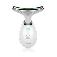 Massageador Facial Terapia Led 3 Luzes Pescoço Rugas Papada - Anlan