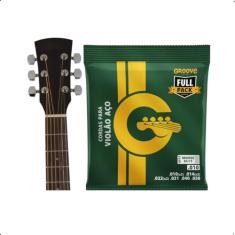 Encordoamento Para Violão Calibre 0.10 Aço Full Pack SOLEZ