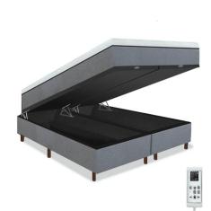 Colchão Compact Magnético Massageador e Cama Box Baú - Therapy Life, C