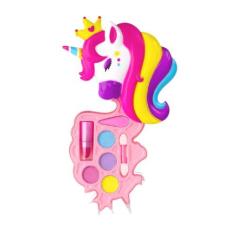 Maquiagem Brinquedo Infantil Pincel Sombra Batom Crianças - BS7 COMPRO