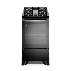 Fogao a Gas de Piso 4 Bocas Electrolux em Inox com VaporBake - FE4GP