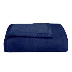 Cobertor / Manta King Soft Premium Azul Marinho - Sultan
