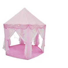 Barraca infantil castelo tenda iluminada fio LED dm toys