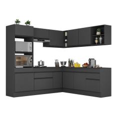 Armário De Cozinha Completa De Canto Multimóveis V2080