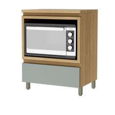 Balcão Forno 1 Gaveta Rainha 70cm 100 MDF