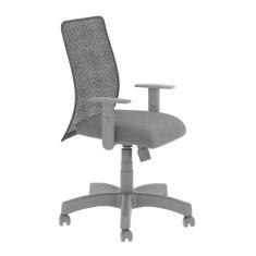 Cadeira Inclinável Para Escritório Singapura Diretor Preta