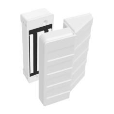 Fechadura Eletroímã Magnética Trava AGL Al-150 Branca 150 Kilos