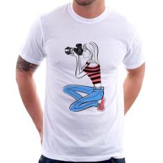 Camiseta Fotógrafa Art - Foca na Moda, Branco, GG