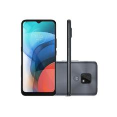 Smartphone Motorola Moto E7 XT2095 4G 32GB Câmera Traseira Dupla Processador Octa-Core 
